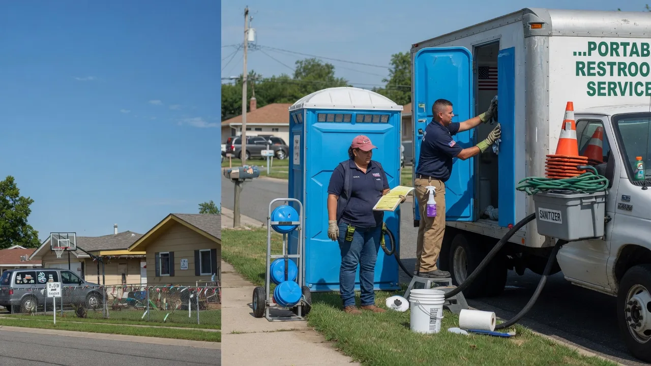 Portable Toilet Rental in Stewartsville, MO near me